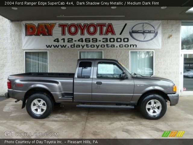 2004 Ford Ranger Edge SuperCab 4x4 in Dark Shadow Grey Metallic