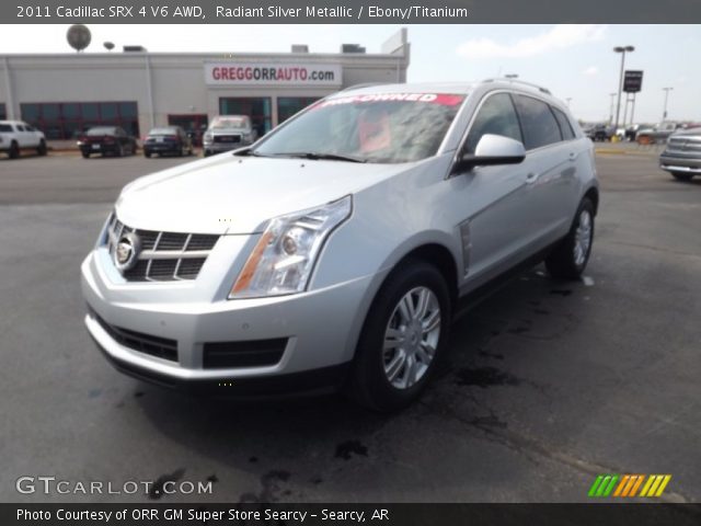 2011 Cadillac SRX 4 V6 AWD in Radiant Silver Metallic