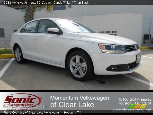 2012 Volkswagen Jetta TDI Sedan in Candy White