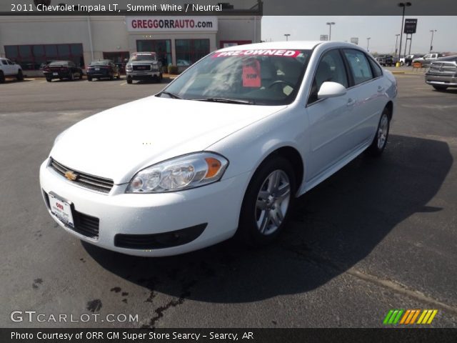2011 Chevrolet Impala LT in Summit White