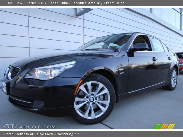 2009 BMW 5 Series 535xi Sedan in Black Sapphire Metallic