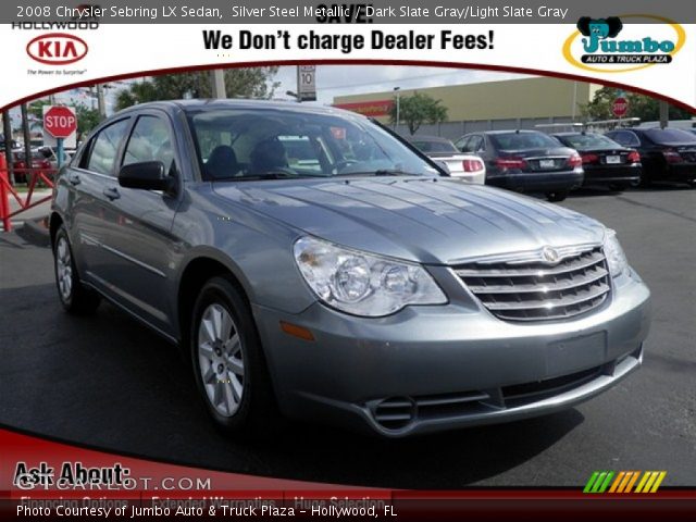 2008 Chrysler Sebring LX Sedan in Silver Steel Metallic