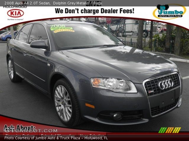 2008 Audi A4 2.0T Sedan in Dolphin Grey Metallic