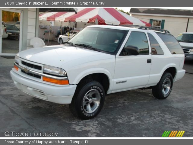 2000 Chevrolet Blazer LS in Summit White