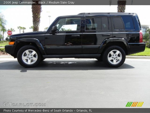2006 Jeep Commander  in Black