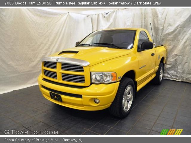 2005 Dodge Ram 1500 SLT Rumble Bee Regular Cab 4x4 in Solar Yellow