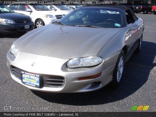 2002 Chevrolet Camaro Z28 Convertible in Light Pewter Metallic