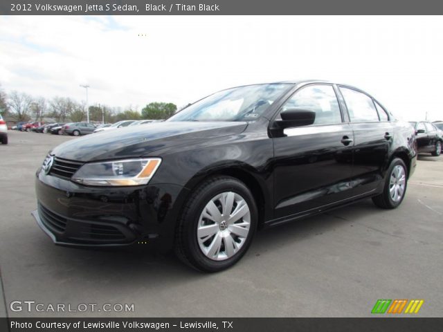 2012 Volkswagen Jetta S Sedan in Black