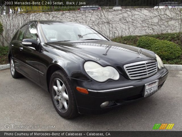 2003 Mercedes-Benz C 240 Sedan in Black