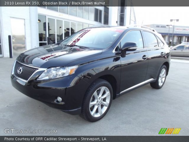 2010 Lexus RX 350 in Obsidian Black
