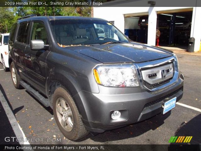2009 Honda Pilot EX-L in Sterling Gray Metallic