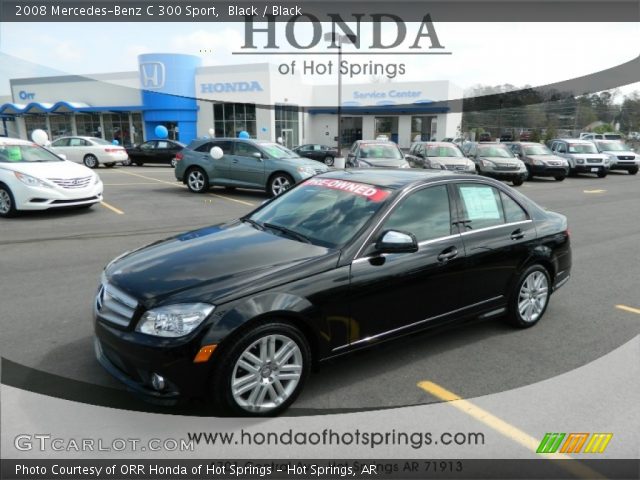 2008 Mercedes-Benz C 300 Sport in Black