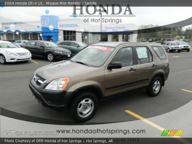 2004 Honda CR-V LX in Mojave Mist Metallic