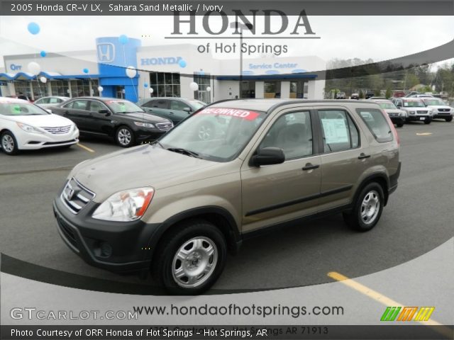 2005 Honda CR-V LX in Sahara Sand Metallic