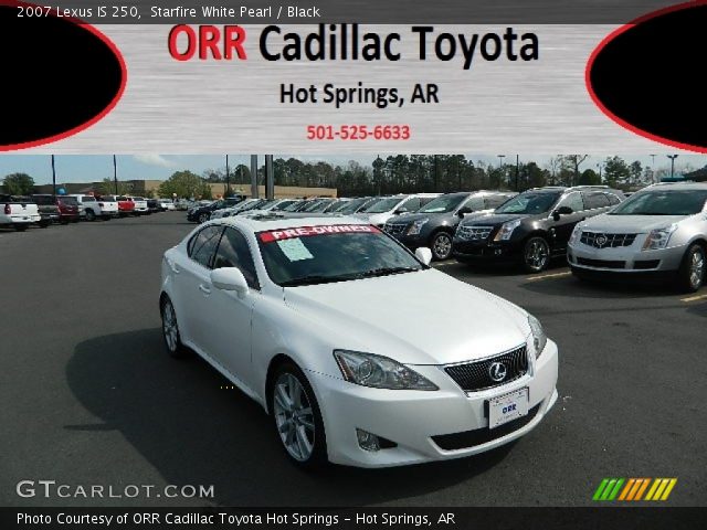 2007 Lexus IS 250 in Starfire White Pearl