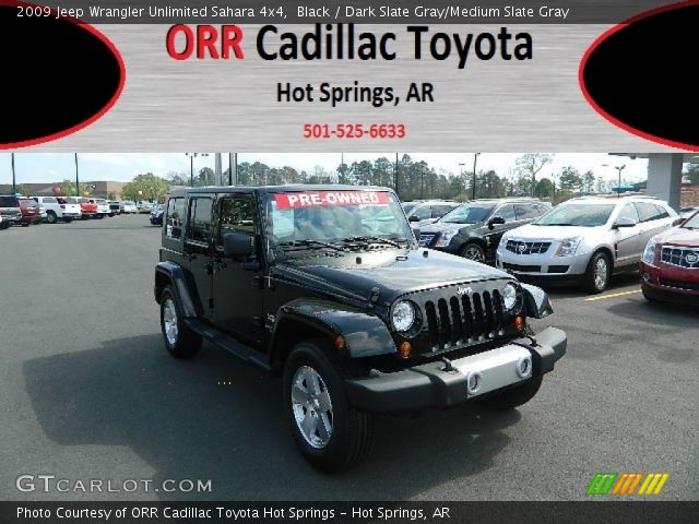 2009 Jeep Wrangler Unlimited Sahara 4x4 in Black