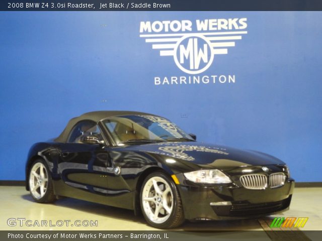 2008 BMW Z4 3.0si Roadster in Jet Black