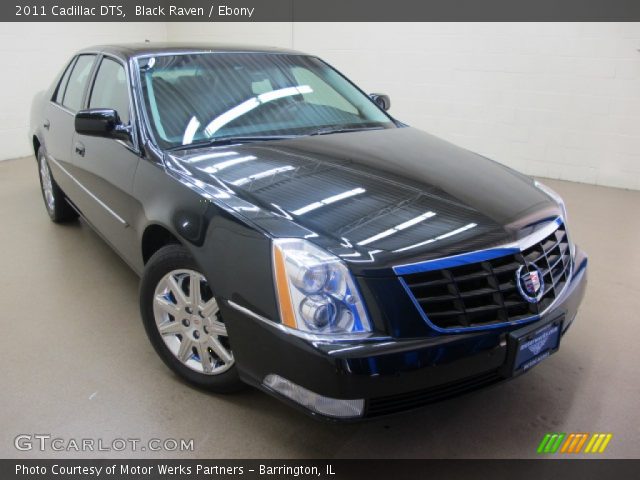 2011 Cadillac DTS  in Black Raven