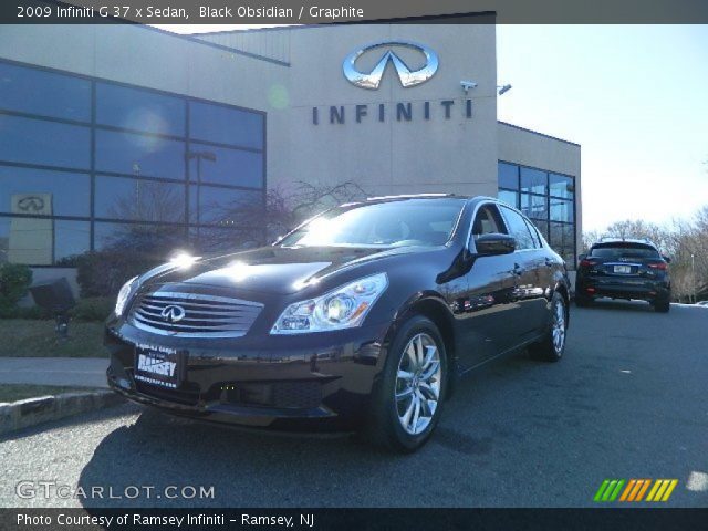 2009 Infiniti G 37 x Sedan in Black Obsidian