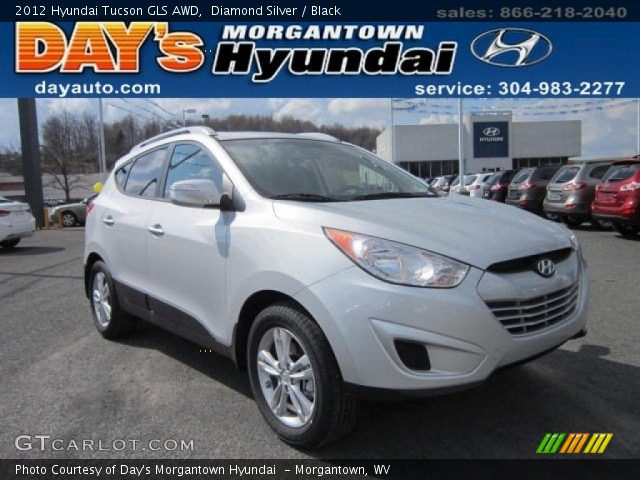 2012 Hyundai Tucson GLS AWD in Diamond Silver