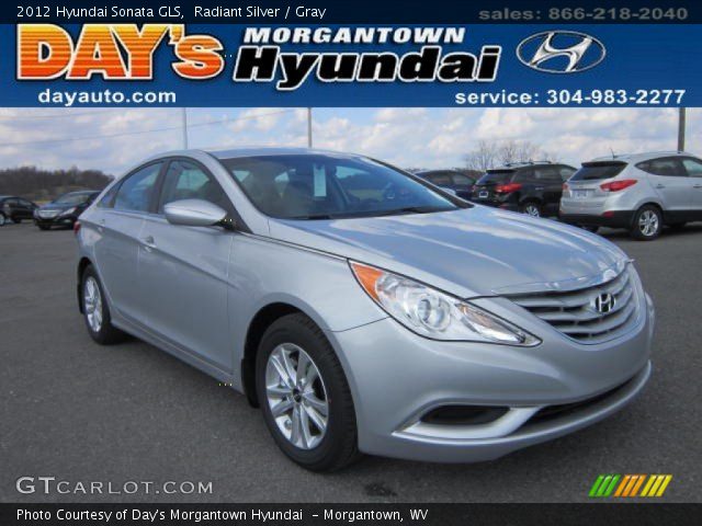 2012 Hyundai Sonata GLS in Radiant Silver