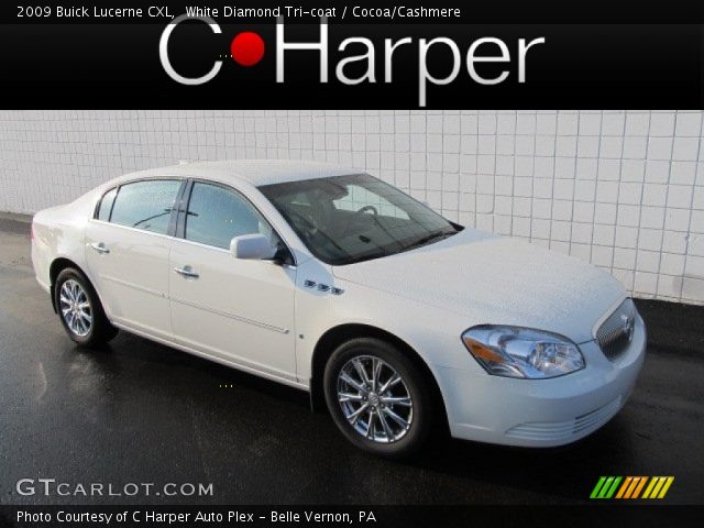 2009 Buick Lucerne CXL in White Diamond Tri-coat