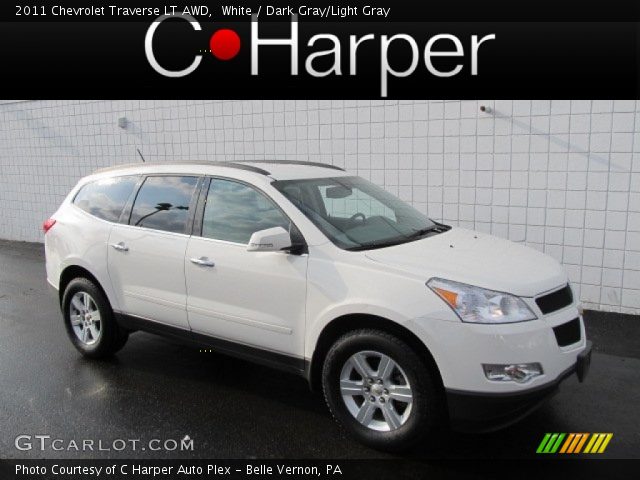 2011 Chevrolet Traverse LT AWD in White