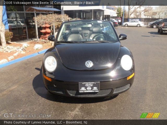 2008 Volkswagen New Beetle SE Convertible in Black