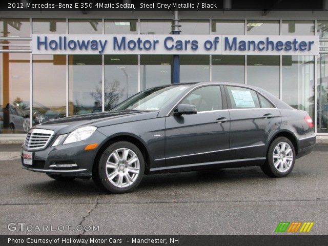 2012 Mercedes-Benz E 350 4Matic Sedan in Steel Grey Metallic