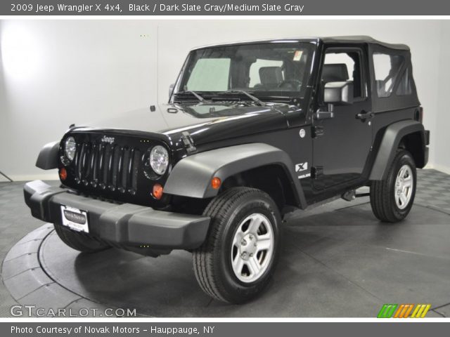 2009 Jeep Wrangler X 4x4 in Black