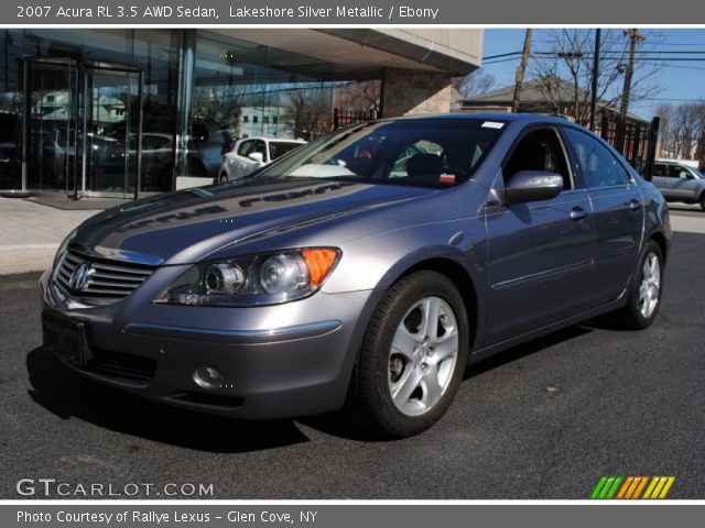 2007 Acura RL 3.5 AWD Sedan in Lakeshore Silver Metallic