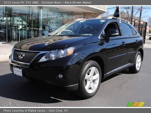 2010 Lexus RX 350 AWD in Obsidian Black