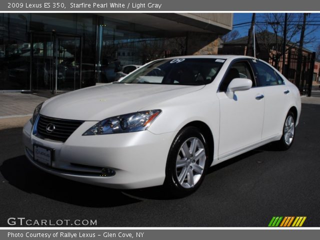 2009 Lexus ES 350 in Starfire Pearl White