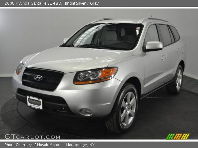 2008 Hyundai Santa Fe SE 4WD in Bright Silver