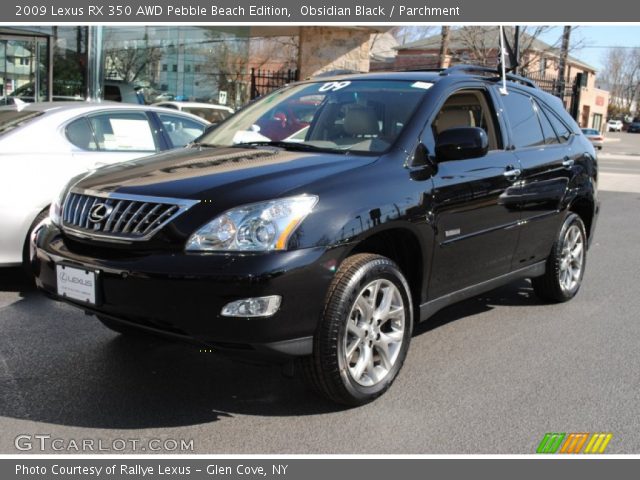 2009 Lexus RX 350 AWD Pebble Beach Edition in Obsidian Black