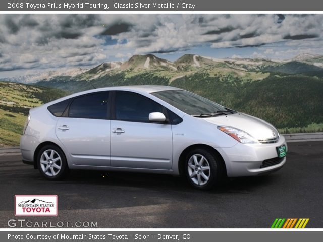 2008 Toyota Prius Hybrid Touring in Classic Silver Metallic