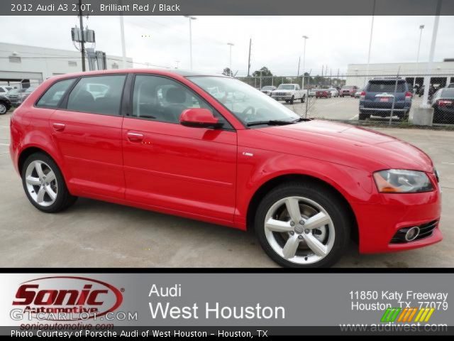 2012 Audi A3 2.0T in Brilliant Red
