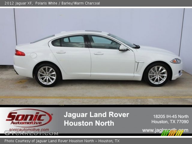 2012 Jaguar XF  in Polaris White