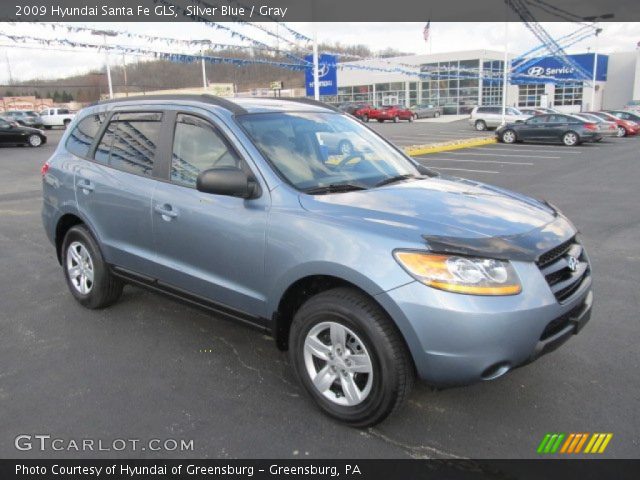 2009 Hyundai Santa Fe GLS in Silver Blue