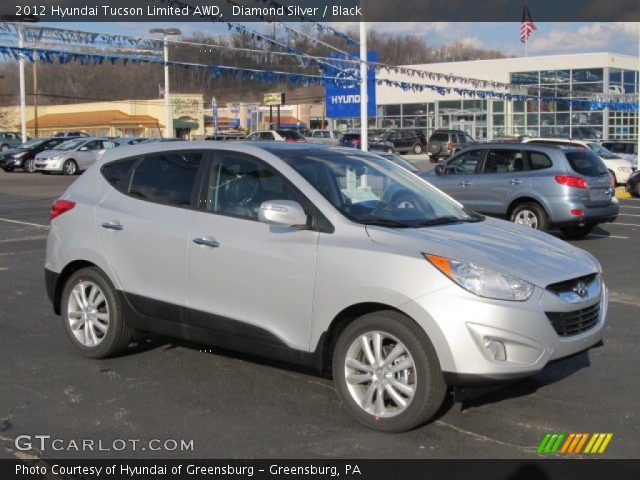 2012 Hyundai Tucson Limited AWD in Diamond Silver