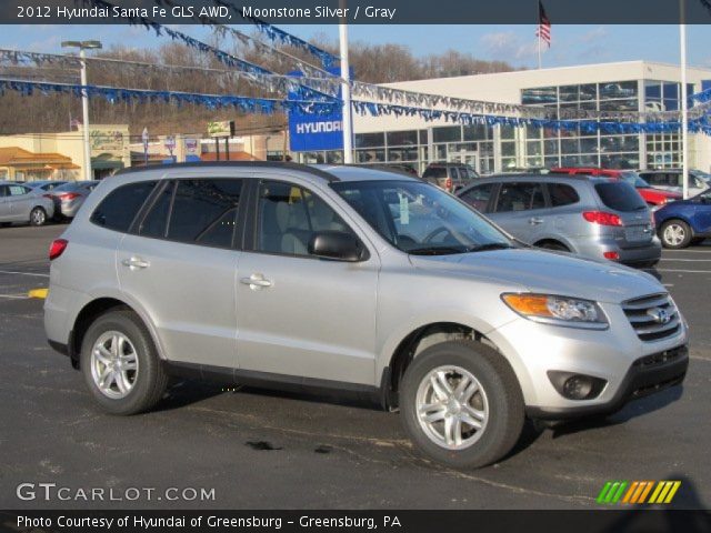 2012 Hyundai Santa Fe GLS AWD in Moonstone Silver