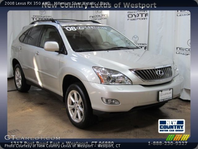 2008 Lexus RX 350 AWD in Millenium Silver Metallic