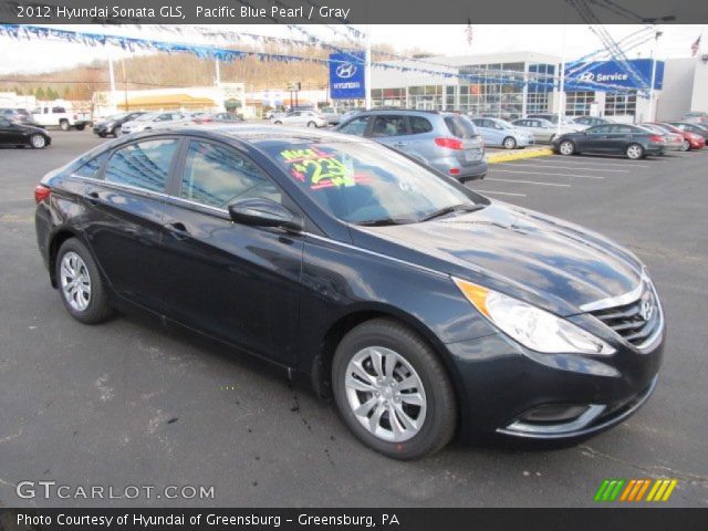 2012 Hyundai Sonata GLS in Pacific Blue Pearl