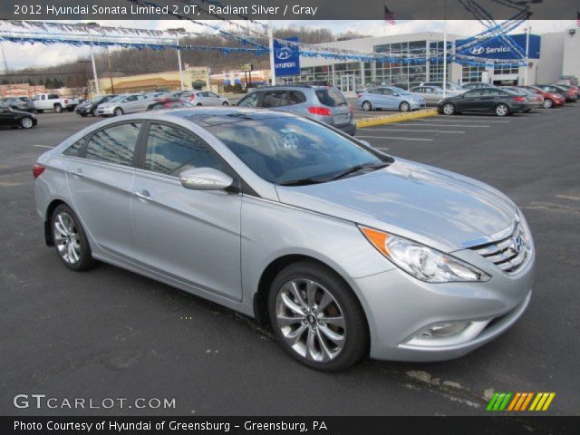 2012 Hyundai Sonata Limited 2.0T in Radiant Silver