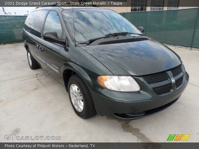 2001 Dodge Grand Caravan Sport in Shale Green Metallic