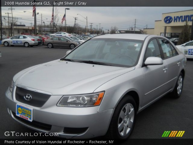 2008 Hyundai Sonata GLS in Bright Silver