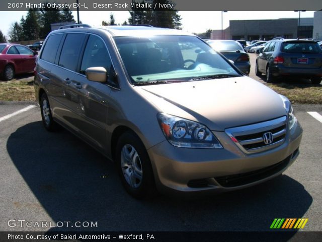 2007 Honda Odyssey EX-L in Desert Rock Metallic