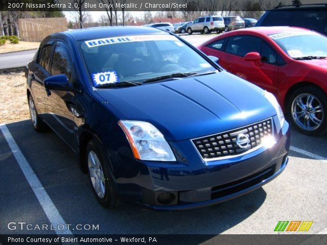2007 Nissan Sentra 2.0 in Blue Onyx Metallic