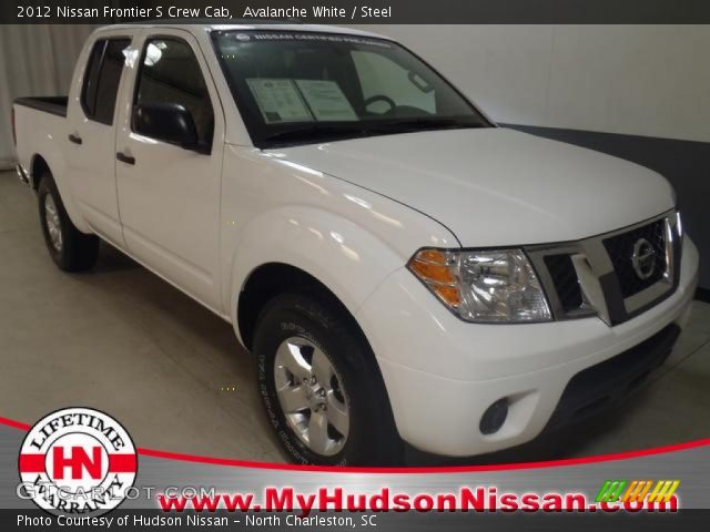 2012 Nissan Frontier S Crew Cab in Avalanche White