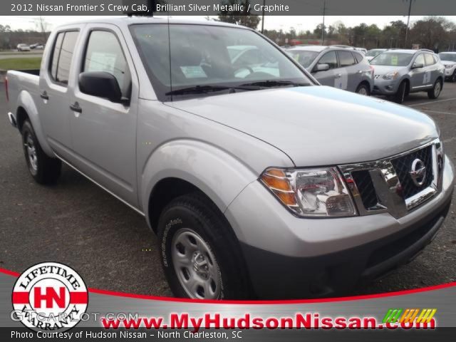 2012 Nissan Frontier S Crew Cab in Brilliant Silver Metallic